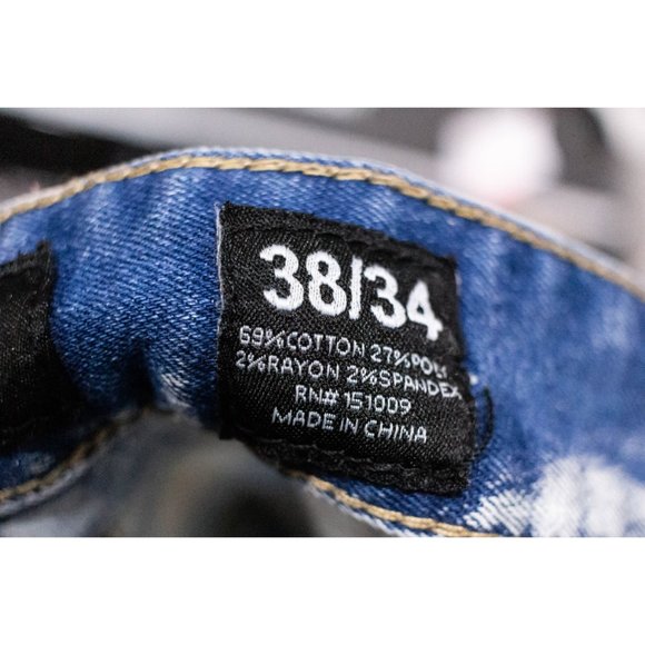 Odd Culture Jeans Skinny Moto Jeans, Size 38x34 - Picture 11 of 12